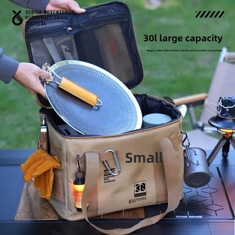 YIBASHOU – вместительная склад – обзор и цена Camping Cooking Organizer