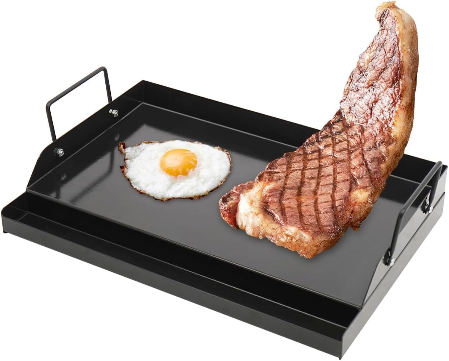 Чугунная сковорода-гриль с ант – обзор и цена Camping Cooking Flat Top