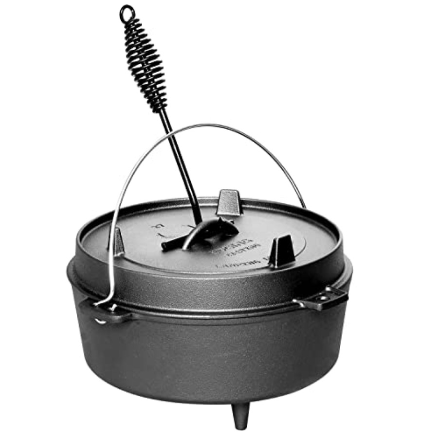 Чугунная походная кастрюля с к – обзор и цена Camp Dutch Oven Cast
