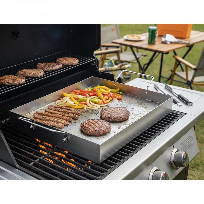 Прямоугольная плоская плита 17 – обзор и цена Camping Cooking Flat Top