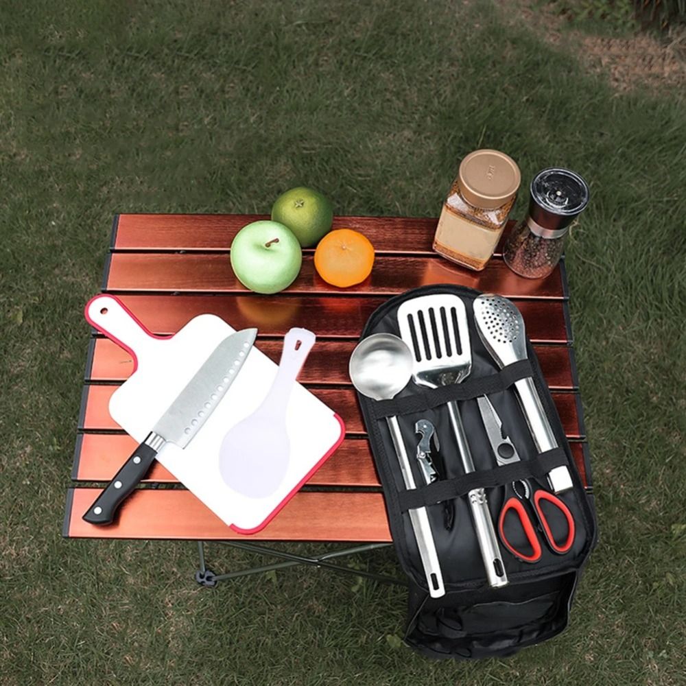2024, набор посуды для пикника – обзор и цена Camping Cooking Organizer