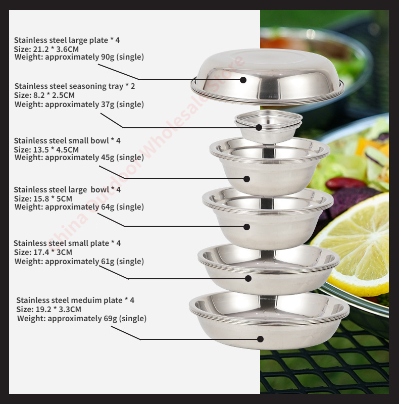 Набор походной посуды CLS Camp – обзор и цена Camping Cooking Dining Set