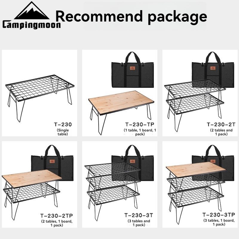 CAMPINGMOON T-230 Портативный  – обзор и цена Camping Cooking Table