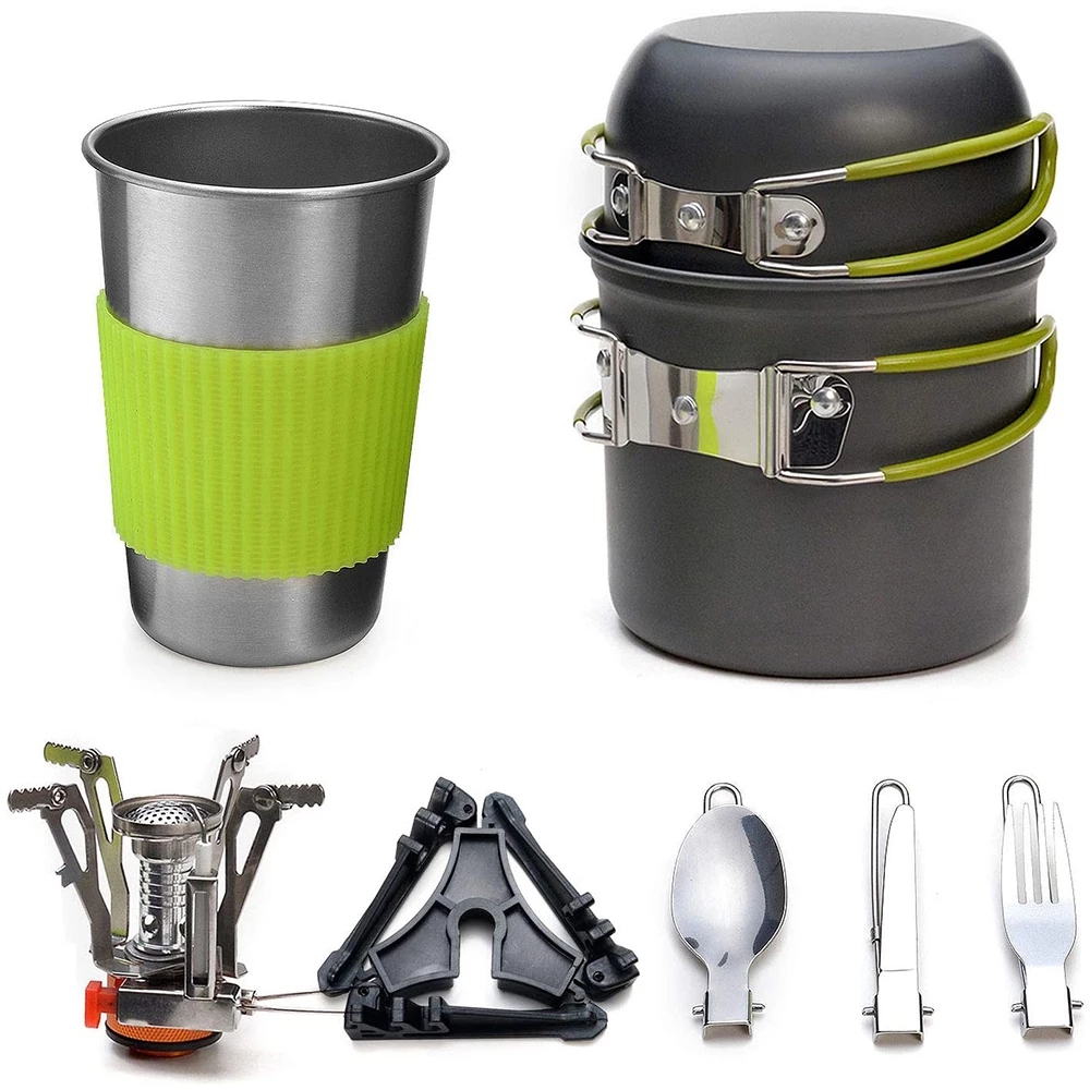 Набор посуды для кемпинга с пл – обзор и цена Camping Cooking Organizer